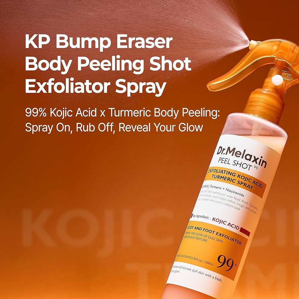 Dr. Melaxin PEEL SHOT EXFOLIATING KOJIC ACID TURMERIC SPRAY 200ml