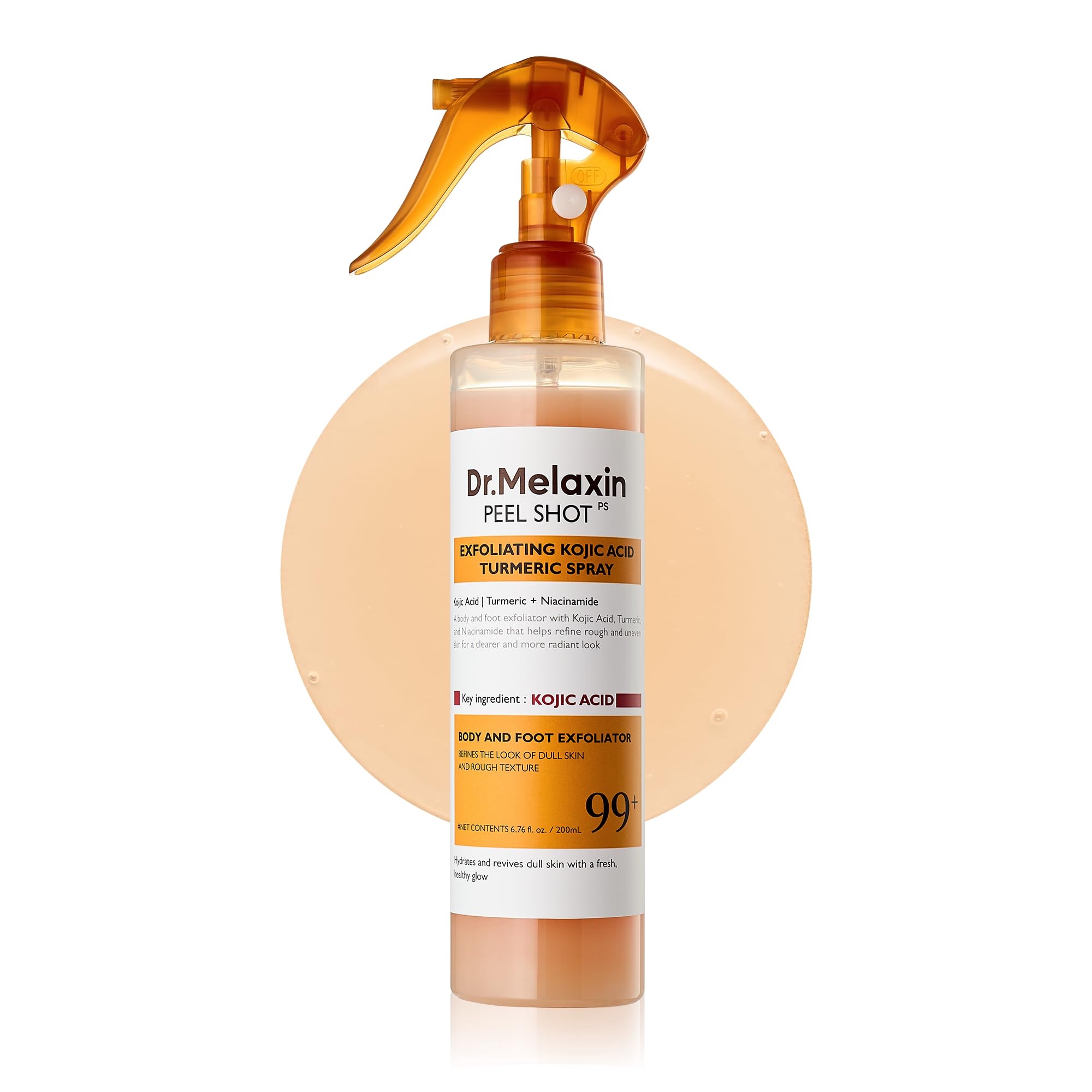 Dr. Melaxin PEEL SHOT EXFOLIATING KOJIC ACID TURMERIC SPRAY 200ml