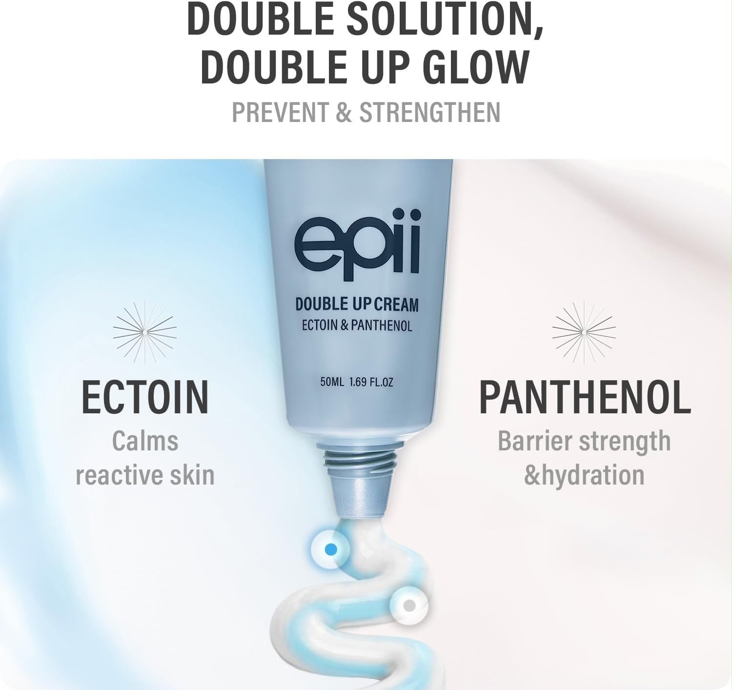 epii Double Up Cream Ectoin & Panthenol - 50ml