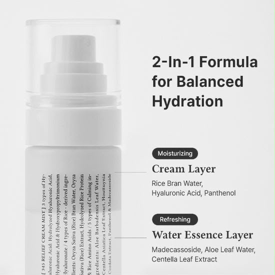 Dr.Althea 345 Relief Cream Mist -
100ml