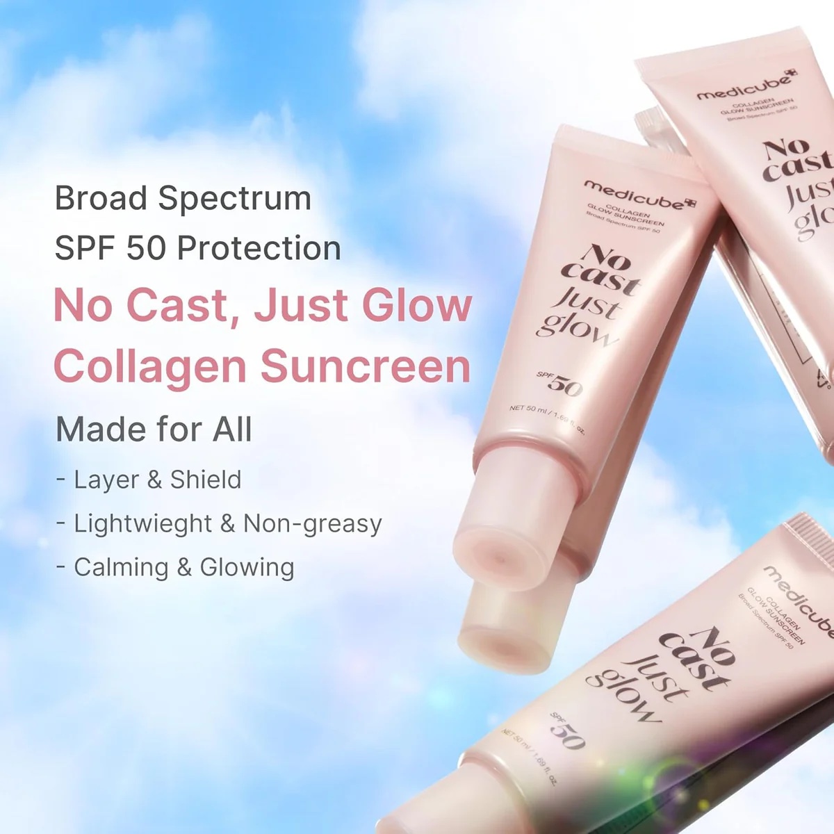 MEDICUBE COLLAGEN GLOW SUNSCREEN 50 ML
